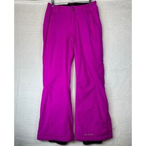 Columbia Ski Pants Womens S Purple Insulated Snow Pants Regular